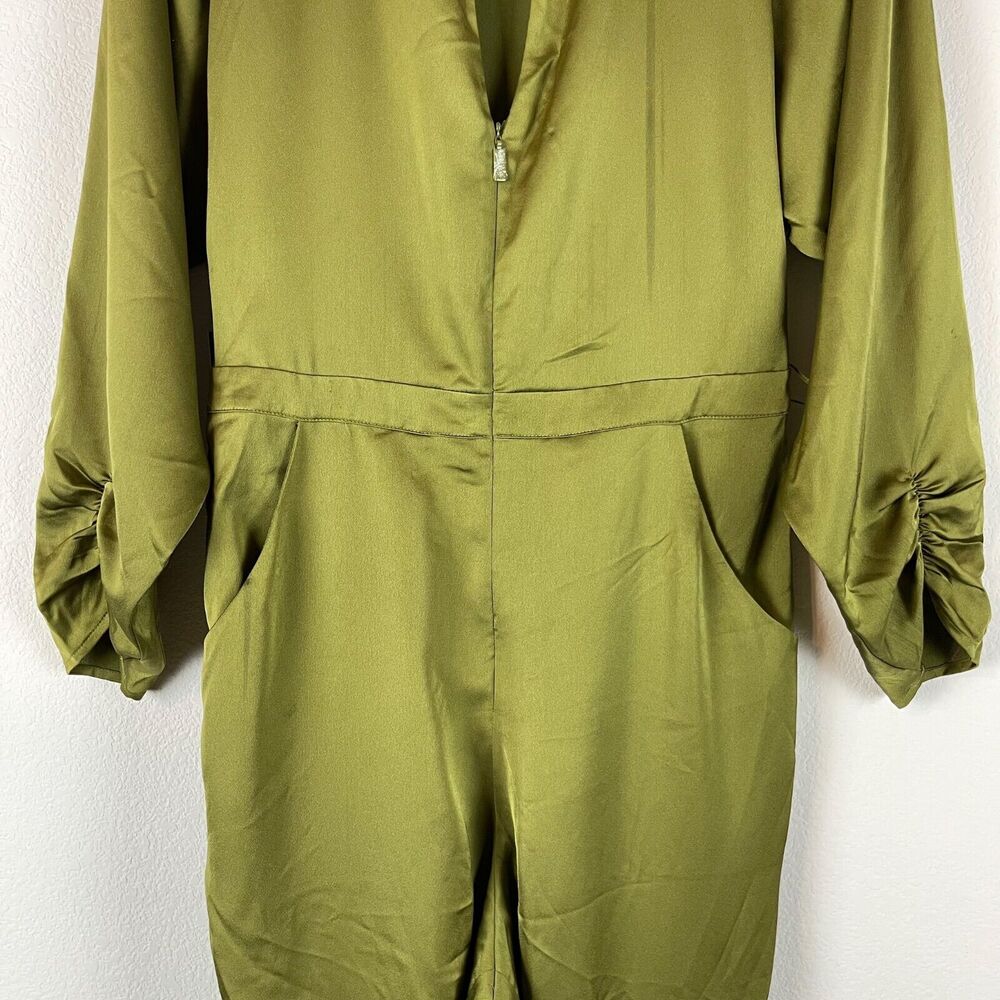 Olive Green Jumpsuit - Picture 5 of 14